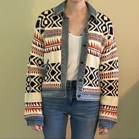 Free People Lakeside Denim Jacket 